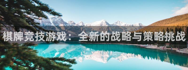 沐鸣娱乐2代理：棋牌竞技游戏：全新的战略与策略挑战