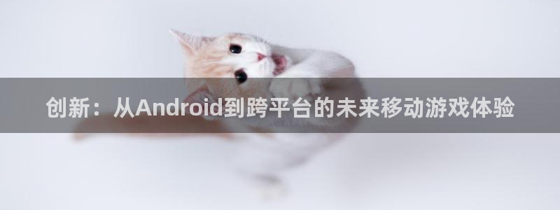 首页沐鸣2注册官网：创新：从Android到跨平台的未来移动游戏体验